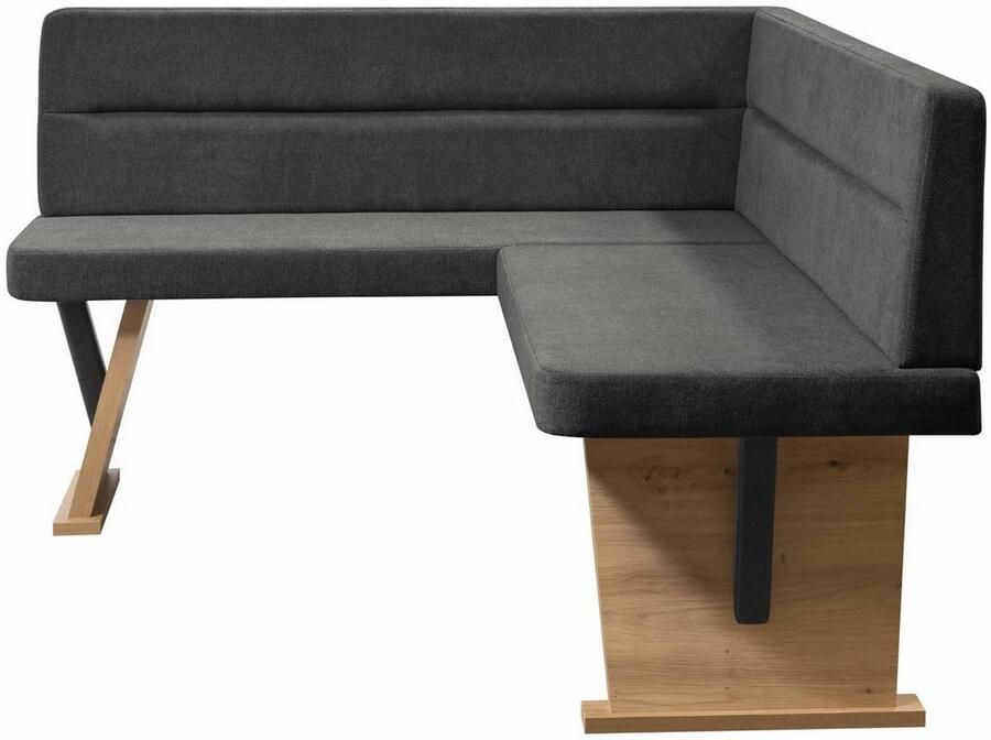 Home affaire Eethoek Laros zitgroep hoekbank stoelen tafel perfect voor keuken eetkamer woonkamer bestseller (set 4-delig) - Foto 4