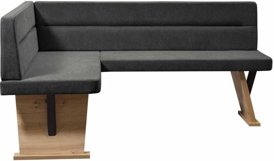 Home affaire Eethoek Laros zitgroep hoekbank stoelen tafel perfect voor keuken eetkamer woonkamer bestseller (set 4-delig) - Foto 8