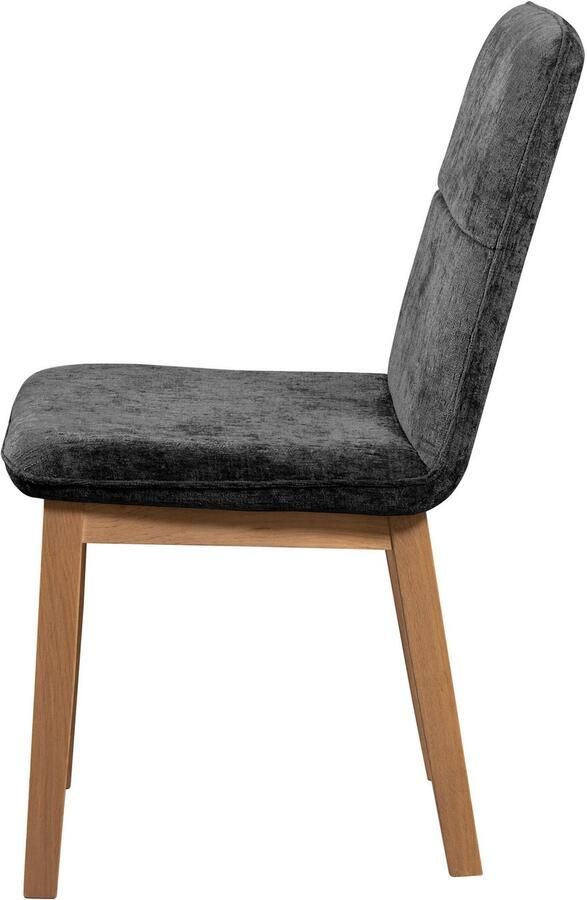 Home affaire Eethoek Louise + Miles eetkamerset zitgroep hoekbank keukenbank Eetkamer zitgroep stoelen tafel en bank comfortabel gepolsterd (4-delig) - Foto 8