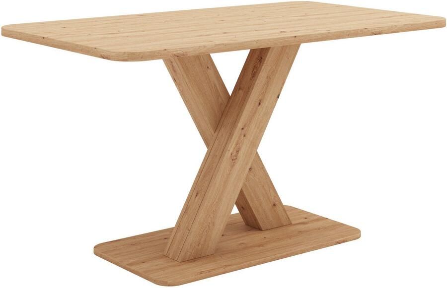 Home affaire Eethoek Louise + Miles eetkamerset zitgroep hoekbank keukenbank Eetkamer zitgroep stoelen tafel en bank comfortabel gepolsterd (4-delig) - Foto 9