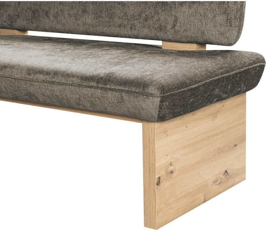 Home affaire Eethoek Louise + Miles eetkamerset zitgroep hoekbank keukenbank Eetkamer zitgroep stoelen tafel en bank comfortabel gepolsterd (4-delig)