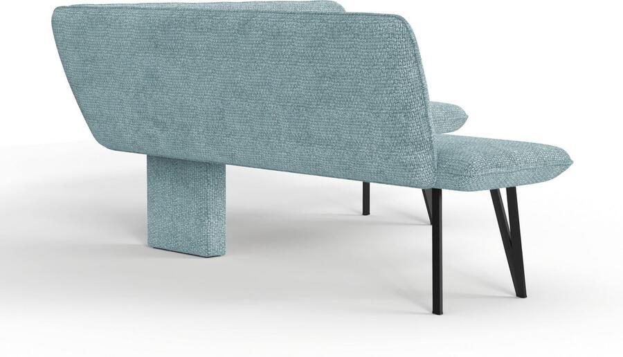 Home affaire Hoekbank Mily Keukenbank Kussenbank Eettafelbank 205x164 cm Moderne bank en kleuren aantal zitplaatsen: 5 vrij in de ruimte te plaatsen - Foto 4