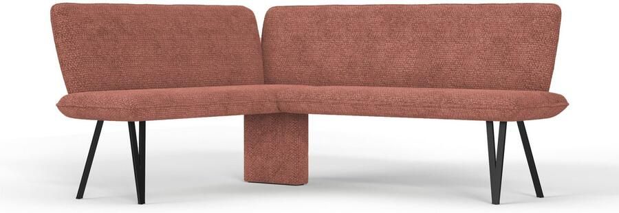 Home affaire Hoekbank Mily Keukenbank Kussenbank Eettafelbank 205x164 cm Moderne bank en kleuren aantal zitplaatsen: 5 vrij in de ruimte te plaatsen - Foto 7