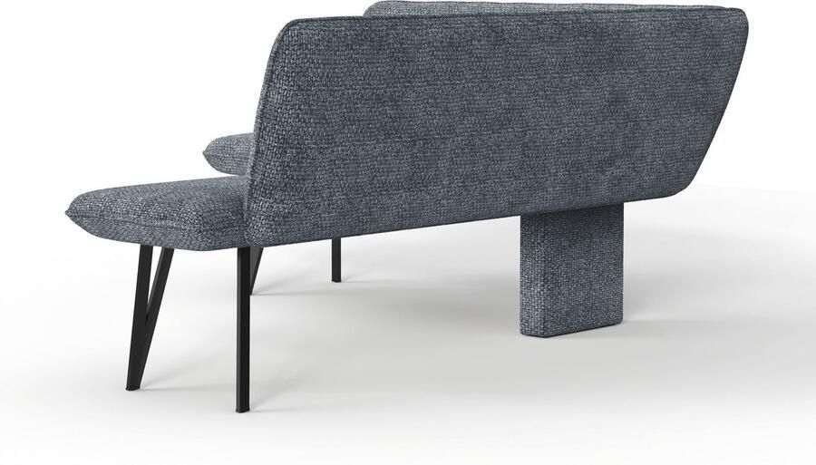 Home affaire Hoekbank Mily Keukenbank Kussenbank Eettafelbank 205x164 cm Moderne bank en kleuren aantal zitplaatsen: 5 vrij in de ruimte te plaatsen - Foto 4