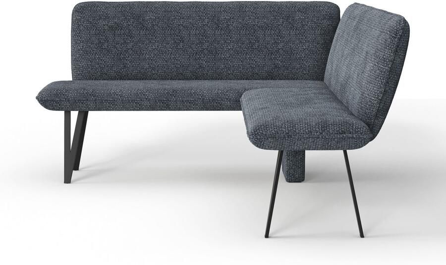 Home affaire Hoekbank Mily Keukenbank Kussenbank Eettafelbank 205x164 cm Moderne bank en kleuren aantal zitplaatsen: 5 vrij in de ruimte te plaatsen - Foto 3