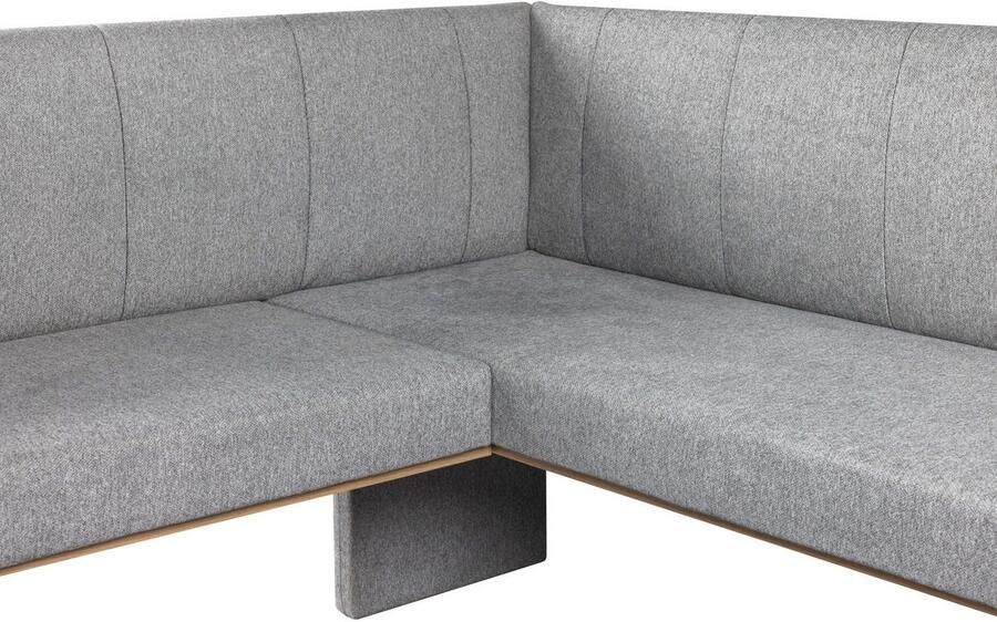 Home affaire Hoekbank Nina keukenbank gestoffeerde bank eettafelbank breedte 185x 150 cm - Foto 4