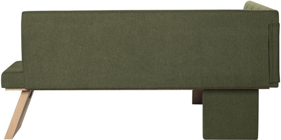 Home affaire Hoekbank Nina keukenbank gestoffeerde bank eettafelbank breedte 185x 150 cm - Foto 4