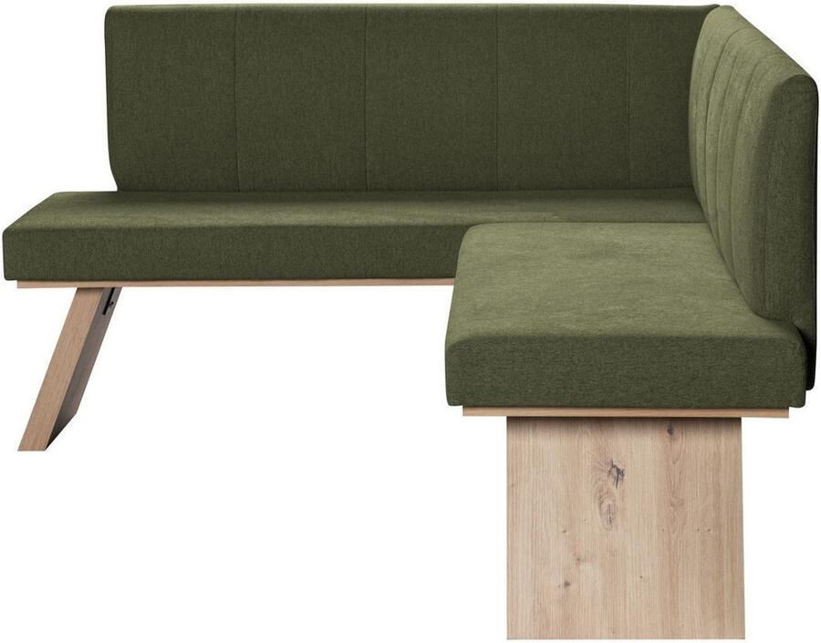 Home affaire Hoekbank Nina keukenbank gestoffeerde bank eettafelbank breedte 185x 150 cm - Foto 5