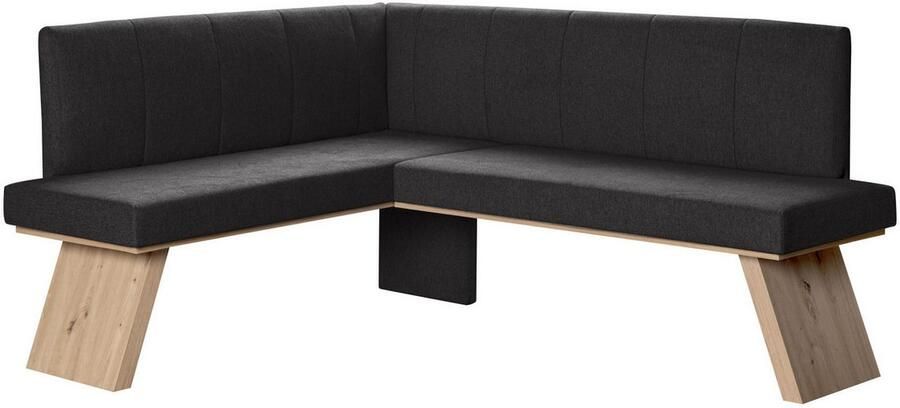 Home affaire Eethoek Nina Eetkamer zitgroep stoelen tafel en bank comfortabel gepolsterd (4-delig) - Foto 12