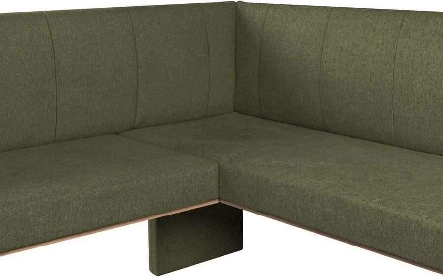 Home affaire Hoekbank Nina keukenbank gestoffeerde bank eettafelbank breedte 185x 150 cm - Foto 3