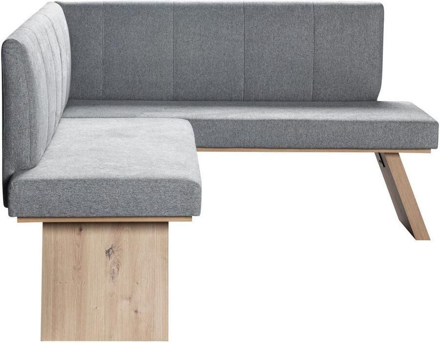 Home affaire Hoekbank Nina keukenbank gestoffeerde bank eettafelbank breedte 185x 150 cm - Foto 2