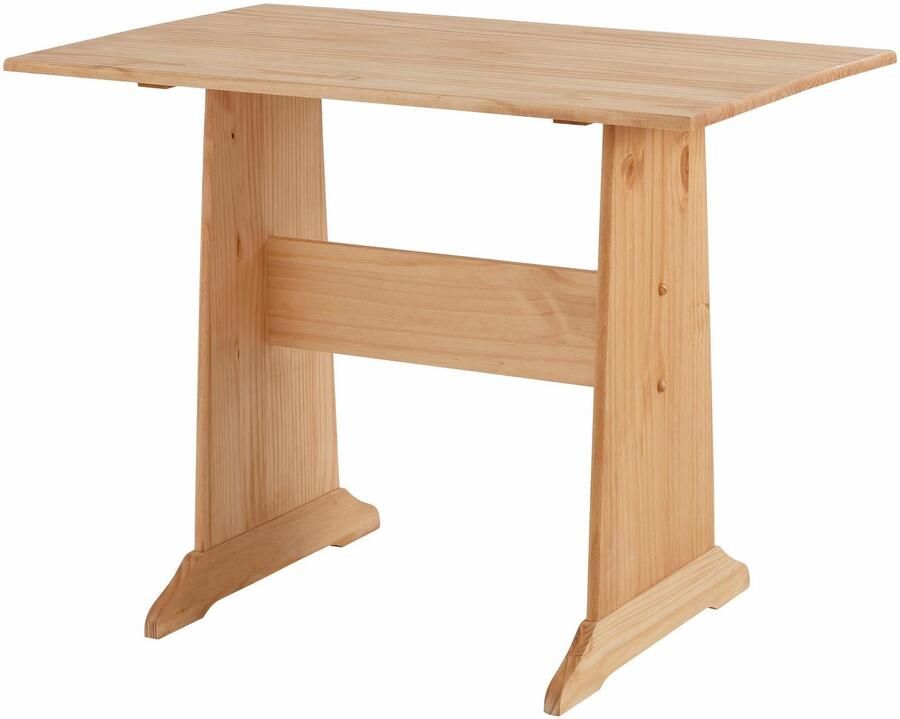 Home affaire Eethoek Sascha met tafel en kist-hoekbank massief hout (2-delig) - Foto 3