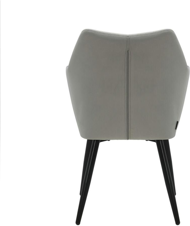 Home affaire Eetkamerstoel Alton TOPSELLER! OTTOs Choice met zachte velours armstoel met aantrekkelijke knoopverwerking (set 2 stuks) - Foto 5