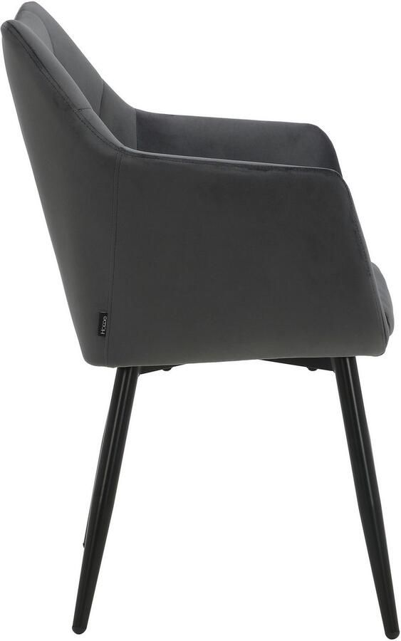 Home affaire Eetkamerstoel Alton TOPSELLER! OTTOs Choice met zachte velours armstoel met aantrekkelijke knoopverwerking (set 2 stuks) - Foto 11