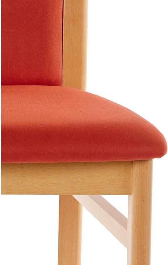 Home affaire Eetkamerstoel Anthony Houten stoel met decoratief freeswerk (set 2 stuks) - Foto 5