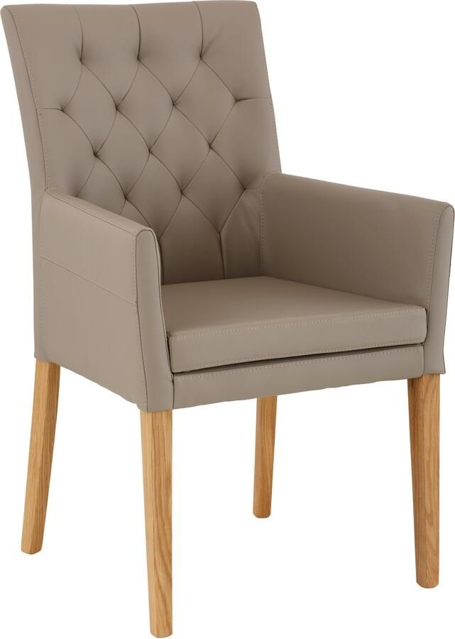 Home affaire Eetkamerstoel Colorado BESTSELLER met massief houten onderstel - Foto 5