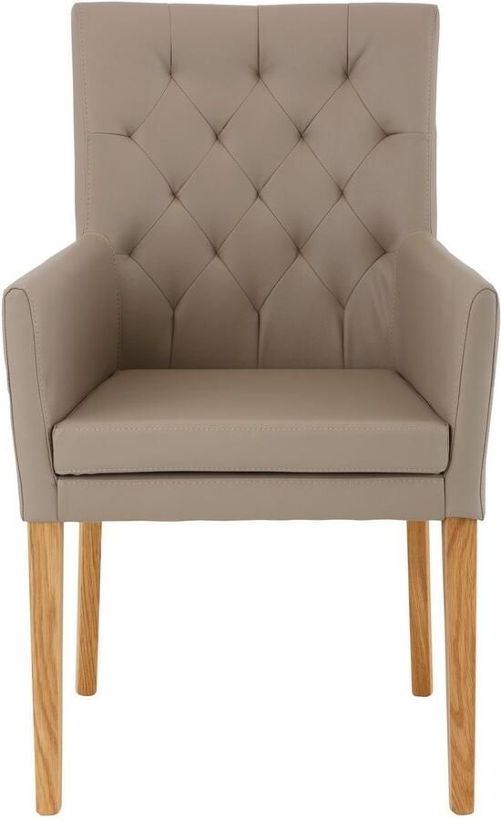 Home affaire Eetkamerstoel Colorado BESTSELLER met massief houten onderstel - Foto 3