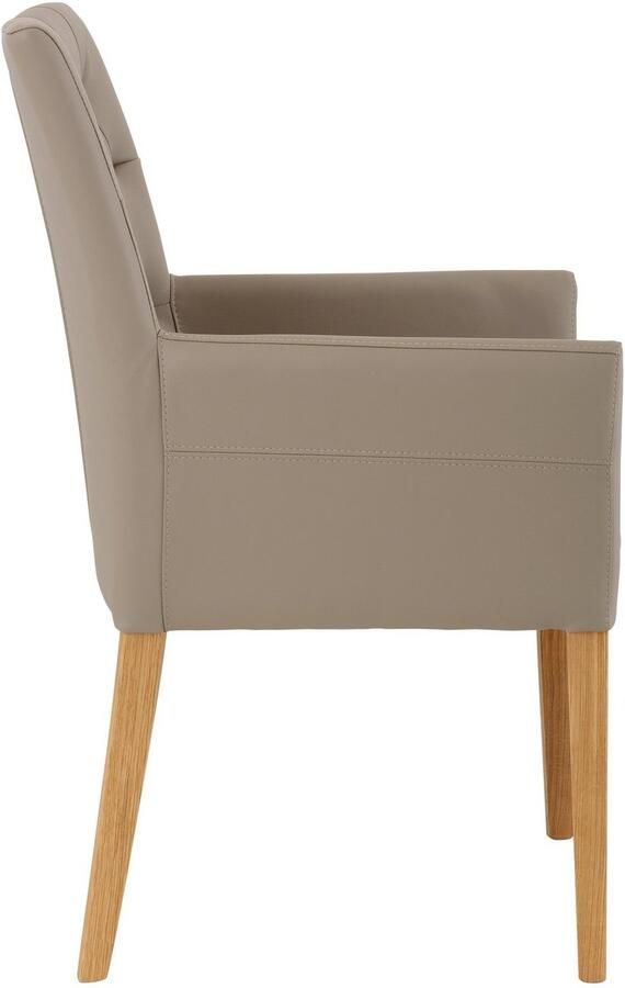 Home affaire Eetkamerstoel Colorado BESTSELLER met massief houten onderstel - Foto 2