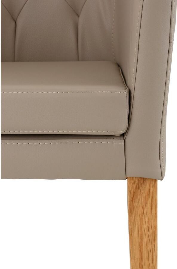 Home affaire Eetkamerstoel Colorado BESTSELLER met massief houten onderstel