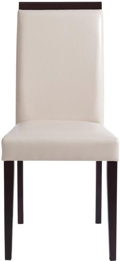 Home affaire Eetkamerstoel Genova van mooi imitatieleer in verschillende kleuren zithoogte 46 cm (set 2 stuks) - Foto 6