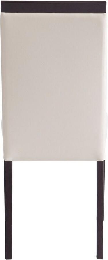 Home affaire Eetkamerstoel Genova van mooi imitatieleer in verschillende kleuren zithoogte 46 cm (set 2 stuks) - Foto 7