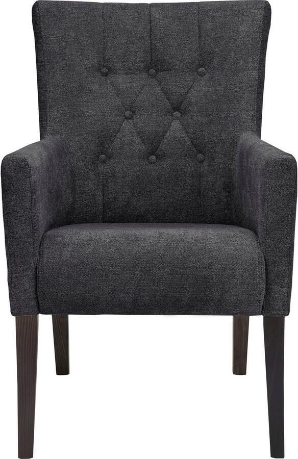 Home affaire Eetkamerstoel King Eetkamerstoel met capitonnage (1 stuk) - Foto 4