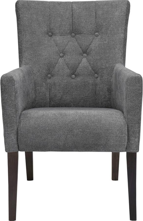 Home affaire Eetkamerstoel King Eetkamerstoel met capitonnage (1 stuk) - Foto 4