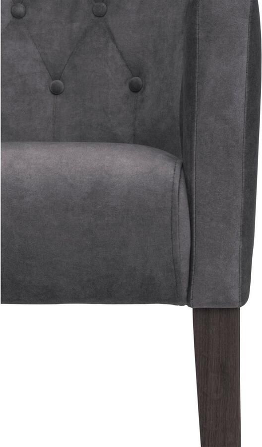 Home affaire Eetkamerstoel King Eetkamerstoel met capitonnage (1 stuk) - Foto 6