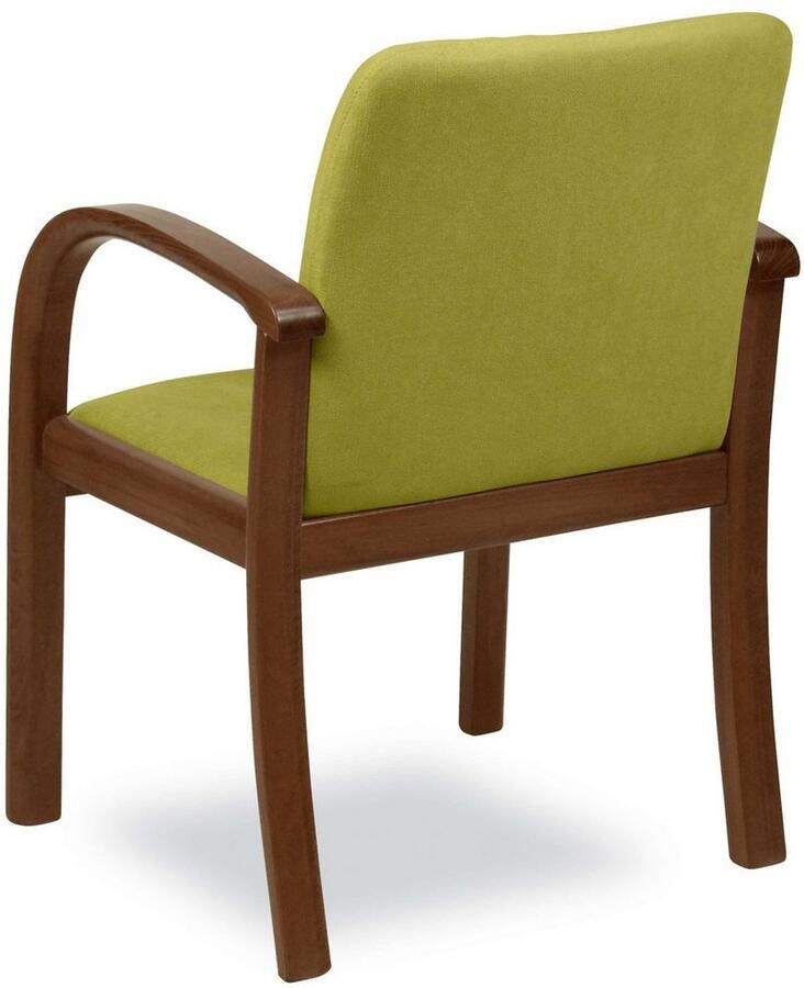 Home affaire Eetkamerstoel LINA707 eetkamerstoel Vlekafstotende stof massief houten frame stoomgebogen (1 stuk) - Foto 3