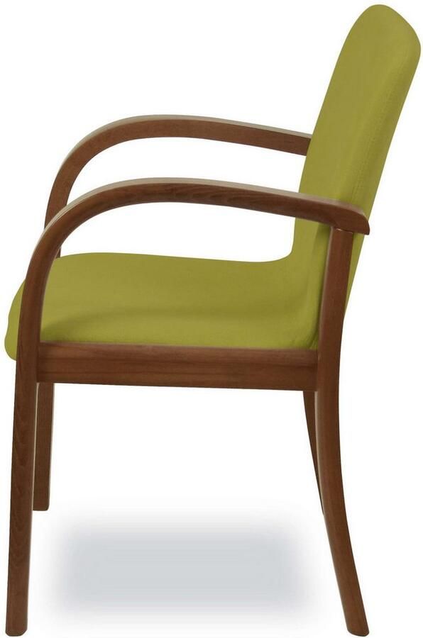 Home affaire Eetkamerstoel LINA707 eetkamerstoel Vlekafstotende stof massief houten frame stoomgebogen (1 stuk) - Foto 6