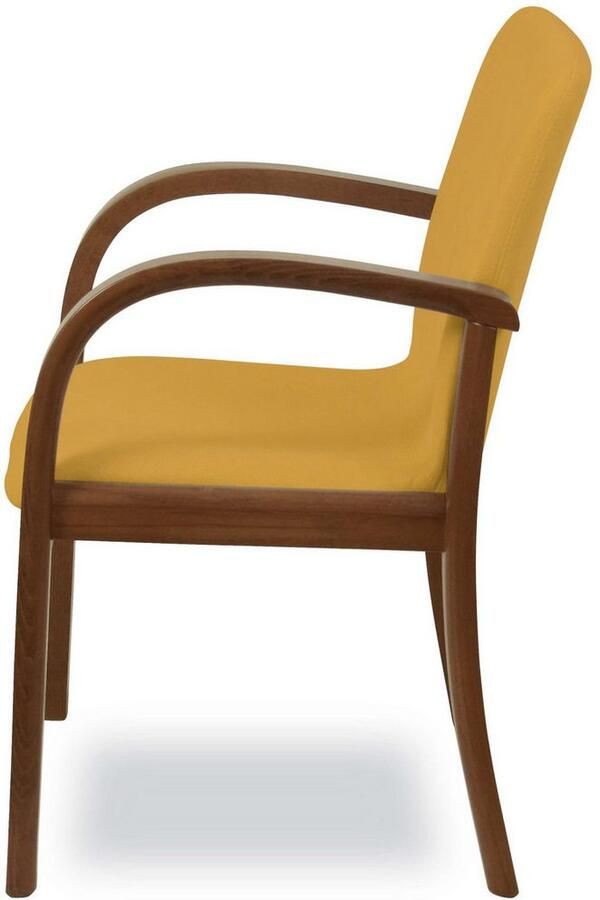 Home affaire Eetkamerstoel LINA707 eetkamerstoel Vlekafstotende stof massief houten frame stoomgebogen (1 stuk) - Foto 6