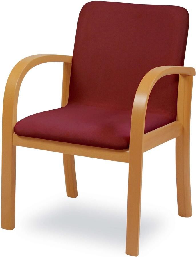 Home affaire Eetkamerstoel LINA707 Extra-comfort vlekbestendig weefsel massief hout (1 stuk) - Foto 7