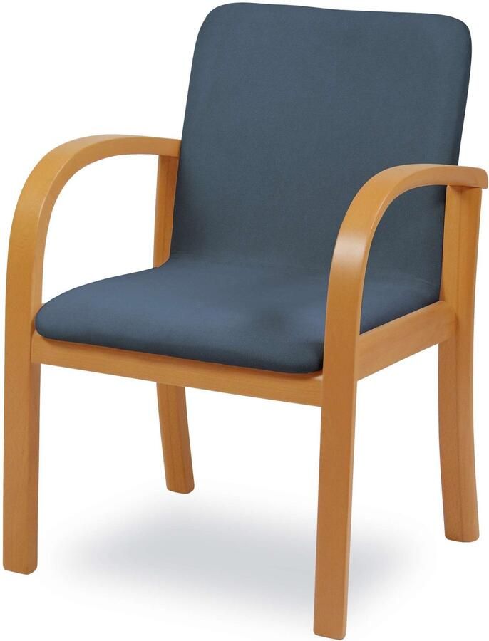 Home affaire Eetkamerstoel LINA707 Extra-comfort vlekbestendig weefsel massief hout (1 stuk) - Foto 7