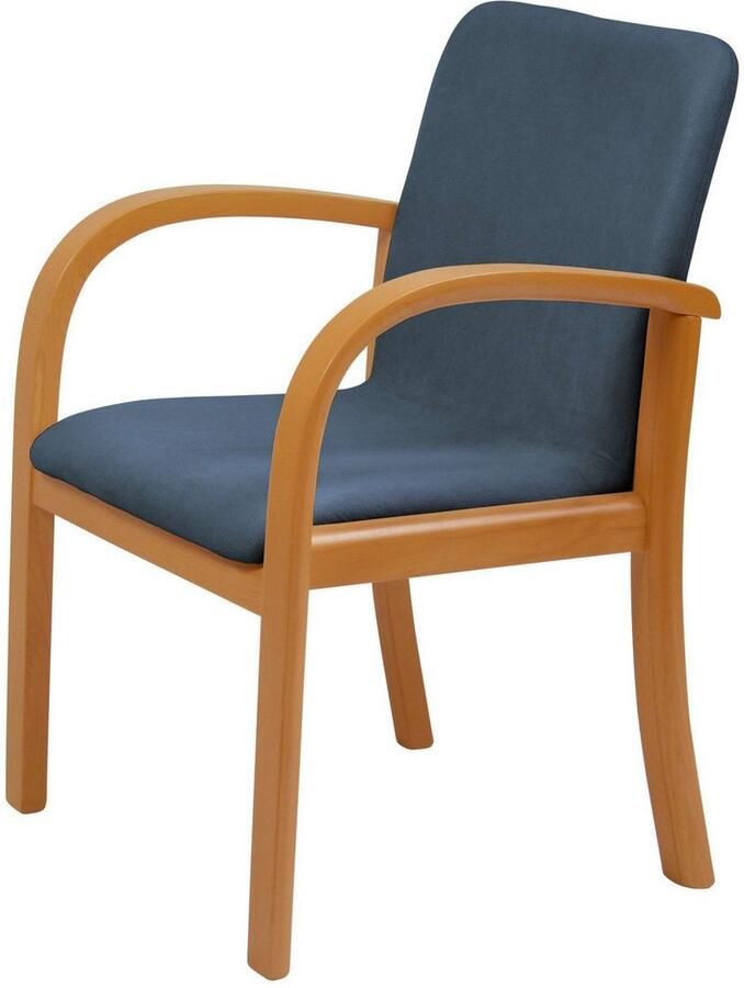 Home affaire Eetkamerstoel LINA707 Extra-comfort vlekbestendig weefsel massief hout (1 stuk) - Foto 4