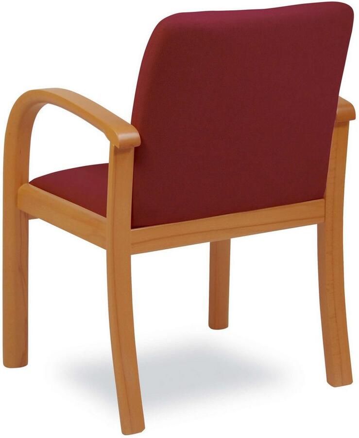 Home affaire Eetkamerstoel LINA707 Extra-comfort vlekbestendig weefsel massief hout (1 stuk) - Foto 3