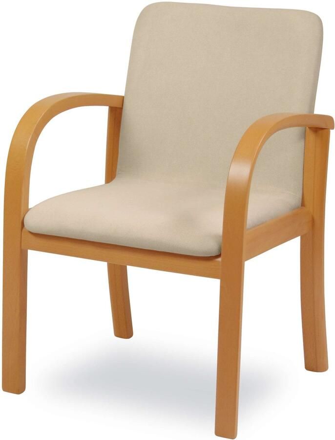 Home affaire Eetkamerstoel LINA707 Extra-comfort vlekbestendig weefsel massief hout (1 stuk) - Foto 7