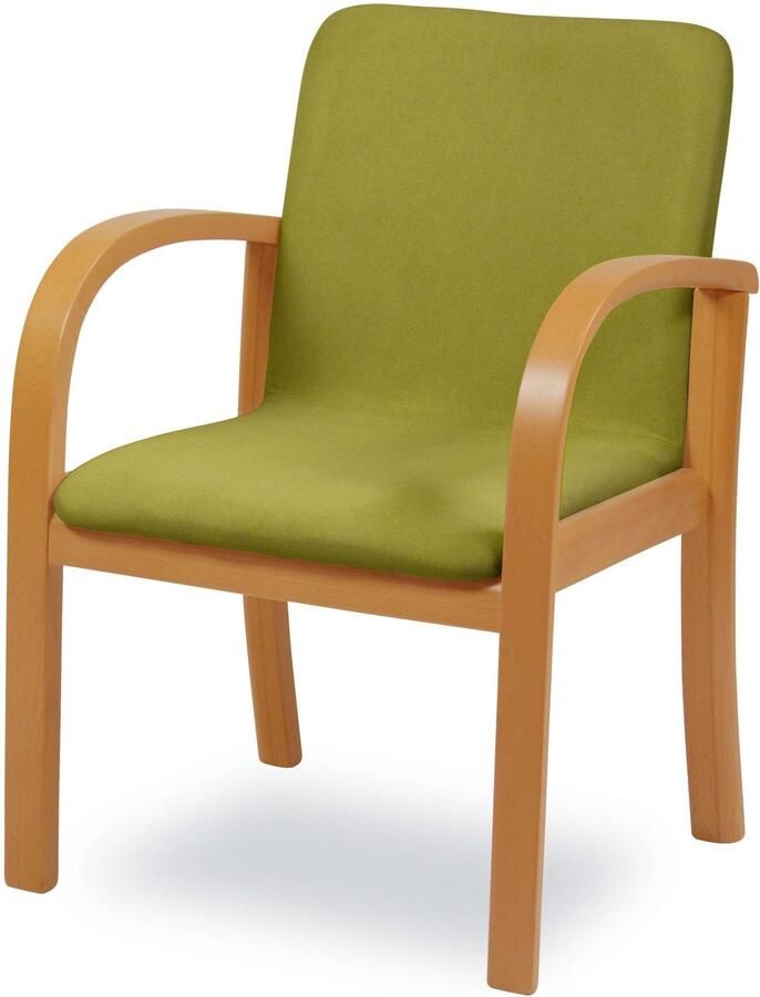 Home affaire Eetkamerstoel LINA707 Extra-comfort vlekbestendig weefsel massief hout (1 stuk) - Foto 7