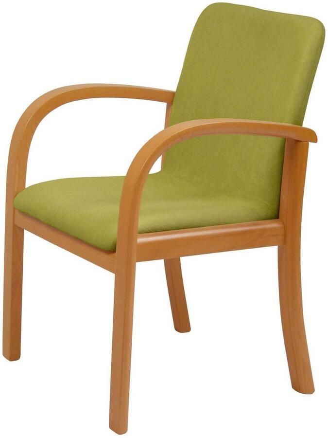 Home affaire Eetkamerstoel LINA707 Extra-comfort vlekbestendig weefsel massief hout (1 stuk) - Foto 4