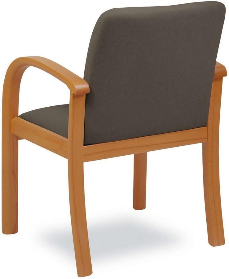 Home affaire Eetkamerstoel LINA707 Extra-comfort vlekbestendig weefsel massief hout (1 stuk) - Foto 3