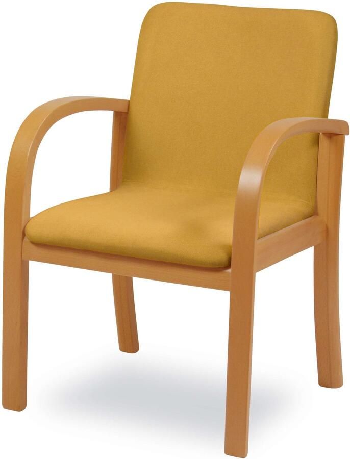 Home affaire Eetkamerstoel LINA707 Extra-comfort vlekbestendig weefsel massief hout (1 stuk) - Foto 7