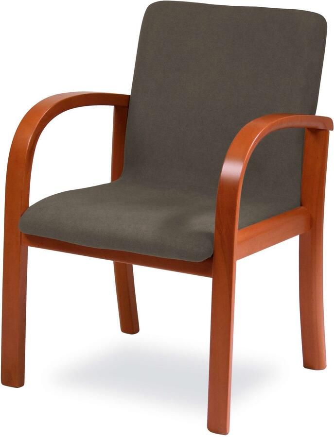 Home affaire Eetkamerstoel LINA707 Extra-comfort vlekbestendig weefsel massief hout (1 stuk) - Foto 7