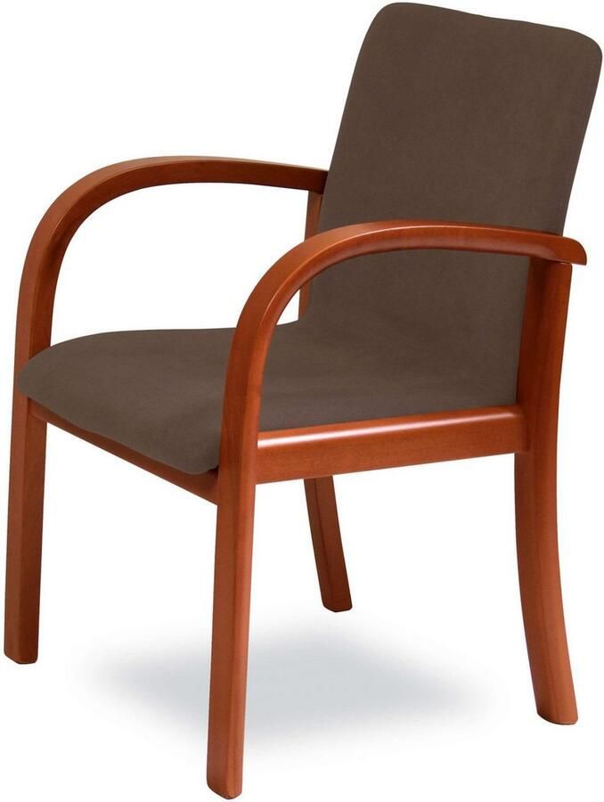 Home affaire Eetkamerstoel LINA707 Extra-comfort vlekbestendig weefsel massief hout (1 stuk) - Foto 4