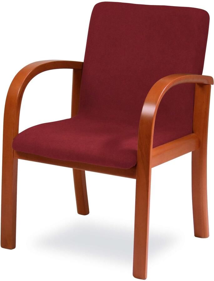 Home affaire Eetkamerstoel LINA707 Extra-comfort vlekbestendig weefsel massief hout (1 stuk) - Foto 7