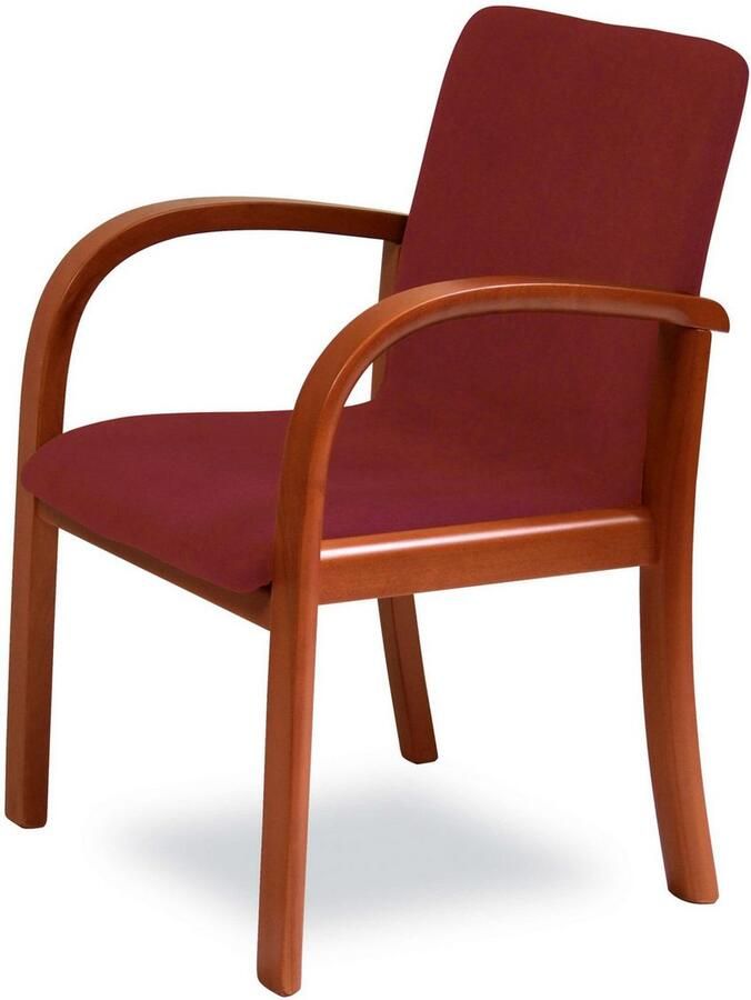 Home affaire Eetkamerstoel LINA707 Extra-comfort vlekbestendig weefsel massief hout (1 stuk) - Foto 4