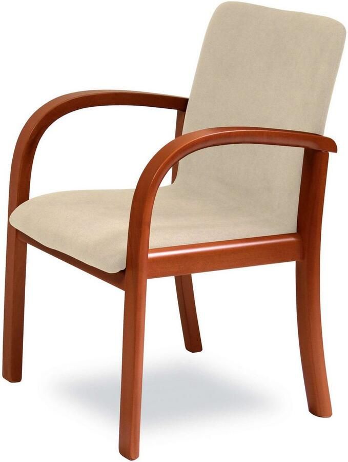 Home affaire Eetkamerstoel LINA707 Extra-comfort vlekbestendig weefsel massief hout (1 stuk) - Foto 4