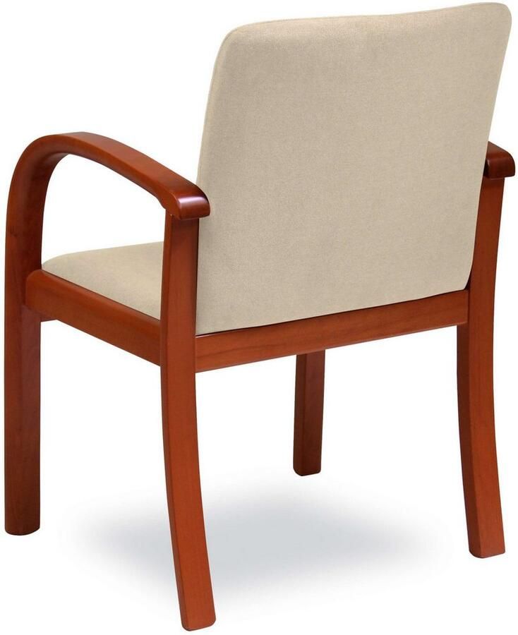 Home affaire Eetkamerstoel LINA707 Extra-comfort vlekbestendig weefsel massief hout (1 stuk) - Foto 3