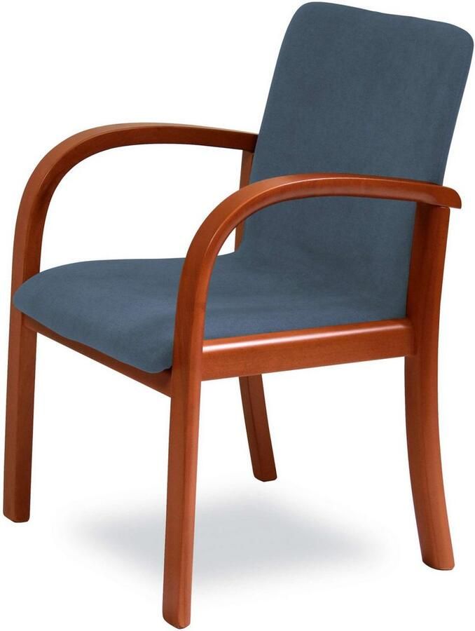 Home affaire Eetkamerstoel LINA707 Extra-comfort vlekbestendig weefsel massief hout (1 stuk) - Foto 4