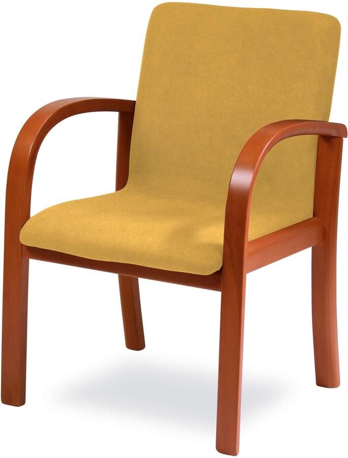 Home affaire Eetkamerstoel LINA707 Extra-comfort vlekbestendig weefsel massief hout (1 stuk) - Foto 7