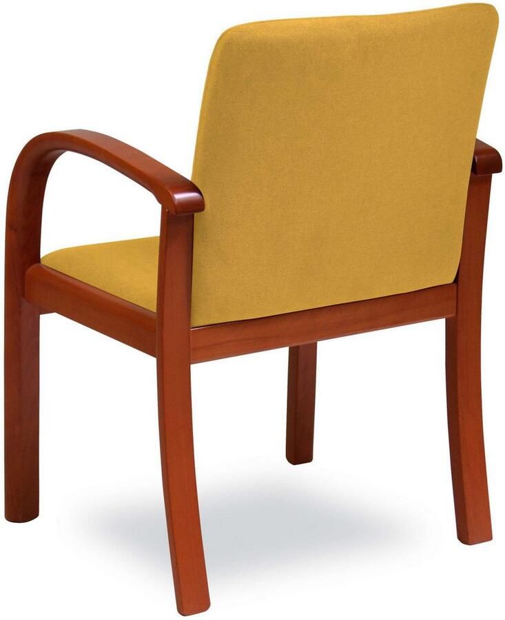 Home affaire Eetkamerstoel LINA707 Extra-comfort vlekbestendig weefsel massief hout (1 stuk) - Foto 3