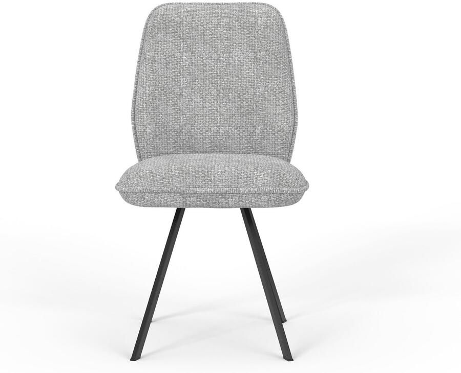 Home affaire Eetkamerstoel Mily eetstoel woonstoel gestoffeerde stoel 4-pootstoel (set 2 stuks) - Foto 7